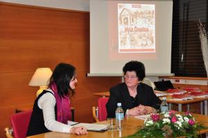 Povezovalka Polonca Jazbinšek in avtorica